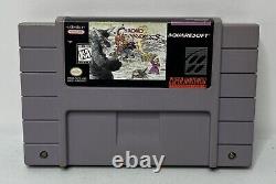 Super Nintendo SNES Chrono Trigger Authentic/Cleaned/Tested/Saves
