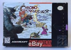 Super Nintendo SNES Chrono Trigger Complete in Box CIB Authentic Rare #2