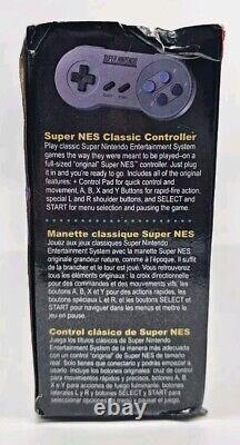 Super Nintendo SNES Classic Edition Mini Console With Built in 21+ Games Pkg dmg