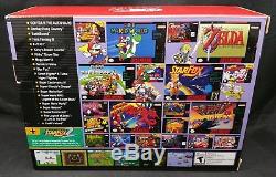 Super Nintendo SNES Classic Edition Mini Modded 240+ Best Games Brand New HACKED