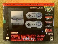 Super Nintendo SNES Classic Mini Entertainment System with 21 Games Pre-Loaded
