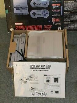 Super Nintendo SNES Classic Mini Entertainment System with 21 Games Pre-Loaded