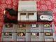 Super Nintendo Snes Console + 8 Games Darius Twin/ Nba Jam Te/ Pilotwings