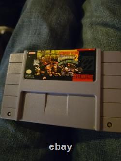 Super Nintendo SNES Console 9 Games Mega Man Zelda Super Mario Donkey Kong Works