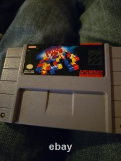 Super Nintendo SNES Console 9 Games Mega Man Zelda Super Mario Donkey Kong Works