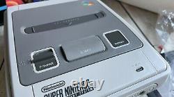 Super Nintendo SNES Console BOXED Street Fighter II Edition Vintage Retro