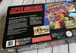 Super Nintendo SNES Console BOXED Street Fighter II Edition Vintage Retro