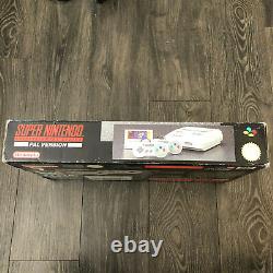 Super Nintendo SNES Console Boxed Super Mario World Variant