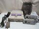 Super Nintendo Snes Console Bundle 11 Games Tested And Working H44k