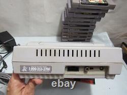 Super Nintendo SNES Console Bundle 11 Games Tested And Working H44K