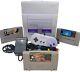 Super Nintendo Snes Console Bundle Lot 1 Controllers 3 Games Tested