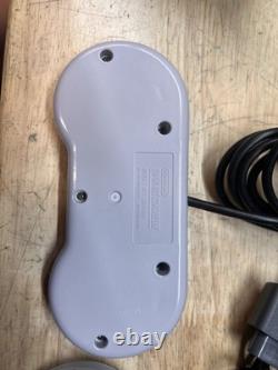 Super Nintendo SNES Console Bundle OEM Power And Av Cables 2 Games 2 Controllers