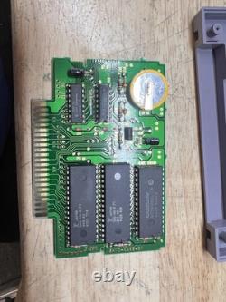 Super Nintendo SNES Console Bundle OEM Power And Av Cables 2 Games 2 Controllers