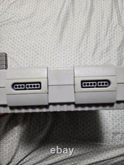 Super Nintendo SNES Console Bundle With Games Tested Donkey Kong Street Fighter