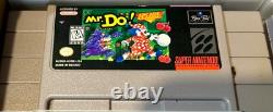 Super Nintendo SNES Console Bundle with 9 Games, Game Genie, 2 Controllers TESTED