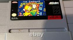 Super Nintendo SNES Console Bundle with 9 Games, Game Genie, 2 Controllers TESTED