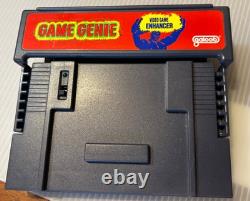Super Nintendo SNES Console Bundle with 9 Games, Game Genie, 2 Controllers TESTED