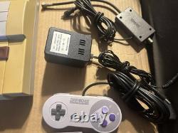 Super Nintendo SNES Console Bundle with Games Killer Instinct Spiderman Xmen