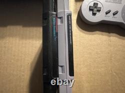Super Nintendo SNES Console Bundle with Games Killer Instinct Spiderman Xmen