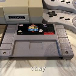 Super Nintendo SNES Console Complete with Original Controller Super Mario World