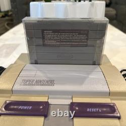 Super Nintendo SNES Console Complete with Original Controller Super Mario World