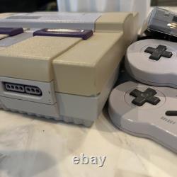 Super Nintendo SNES Console Complete with Original Controller Super Mario World