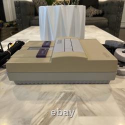 Super Nintendo SNES Console Complete with Original Controller Super Mario World