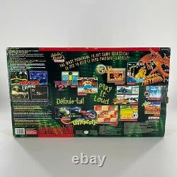 Super Nintendo SNES Console Donkey Kong Country Set in Box CIB TESTED NICE