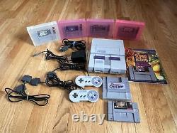 Super Nintendo SNES Console! & Gameboy Adapter