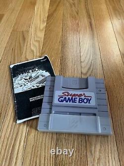 Super Nintendo SNES Console! & Gameboy Adapter