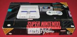 Super Nintendo SNES Console Mario World Bundle CIB + Yoshi's Island + Guide