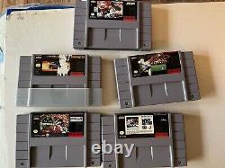 Super Nintendo SNES Console Mario World Super Set Complete in box Tested Working