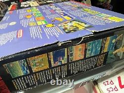 Super Nintendo SNES Console Mario World Super Set Complete in box Tested Working