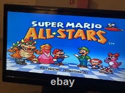 Super Nintendo/SNES Console Mario World Version Boxed with Mario All Stars Game