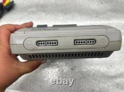 Super Nintendo SNES Console Model SNSP-001A PAL + Controller + Cables 4260