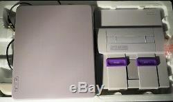 Super Nintendo SNES Console Set In Box Lot Bundle RARE