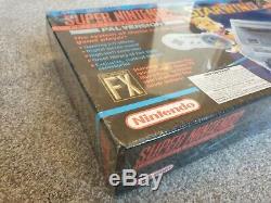 Super Nintendo SNES Console Starwing Sealed Brand New Uk Pal Collector Very Rare