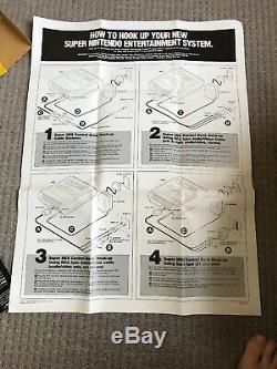 Super Nintendo SNES Console & Super Mario All Stars Boxed Tested And Working