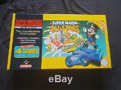 Super Nintendo SNES Console Super Mario All Stars Pack Boxed