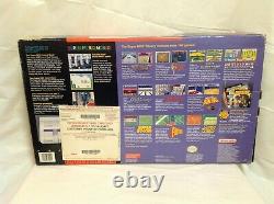 Super Nintendo SNES Console System Box ONLY Mario All-Stars Version