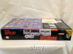 Super Nintendo SNES Console System Box ONLY Mario All-Stars Version