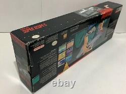 Super Nintendo SNES Console System Boxed Box Complete + Scope Not For Resale Set