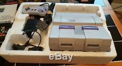 Super Nintendo SNES Console System Boxed Killer Instinct Complete Small Box