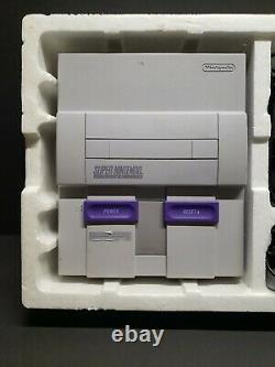 Super Nintendo SNES Console System Boxed Killer Instinct Complete Small Box