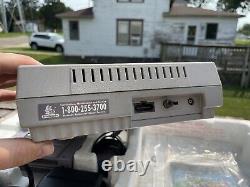 Super Nintendo SNES Console System, Complete In Original Box Mario Kart, Manuals