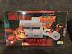 Super Nintendo Snes Console System Donkey Kong Set With Box/good Condition