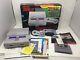 Super Nintendo Snes Console System F-zero Target Edition Complete In Box, Tested