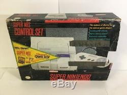 Super Nintendo SNES Console System In Box Boxed Walmart Complete