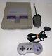 Super Nintendo Snes Console Tested Sns -001 With Controller, Rf Switch/tested Read