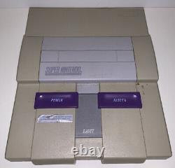 Super Nintendo SNES Console TESTED SNS -001 with Controller, RF Switch/TESTED read